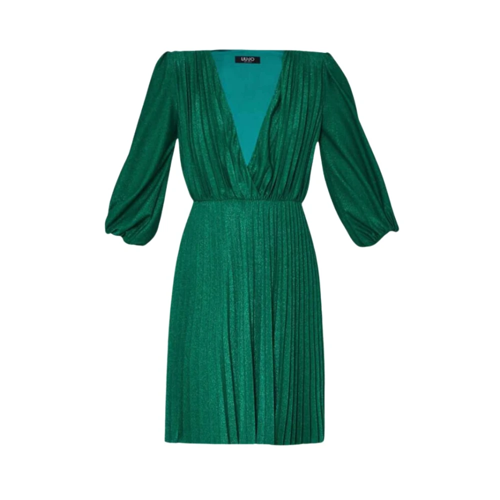 Liu Jo Women's Green Short Dresses, Xs, Classic Dress