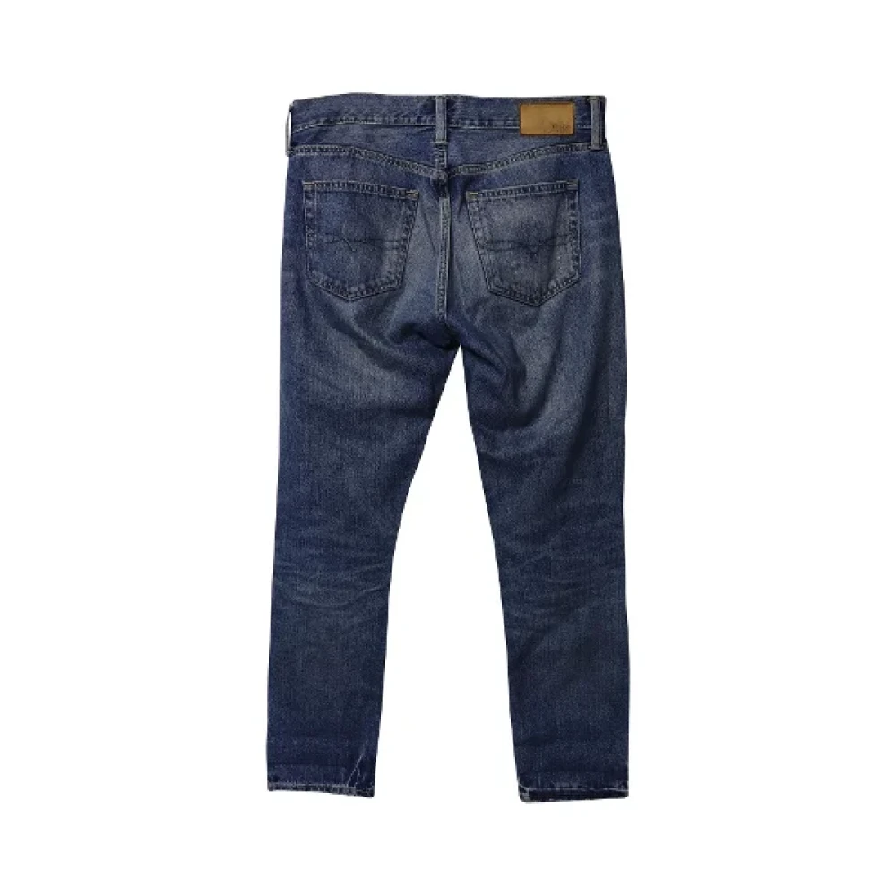 Ralph Lauren Pre-owned Cotton jeans Blue Dames