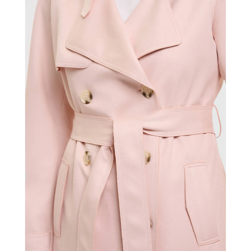 Rino&Pelle Kyona Trenchcoat Pink Dames