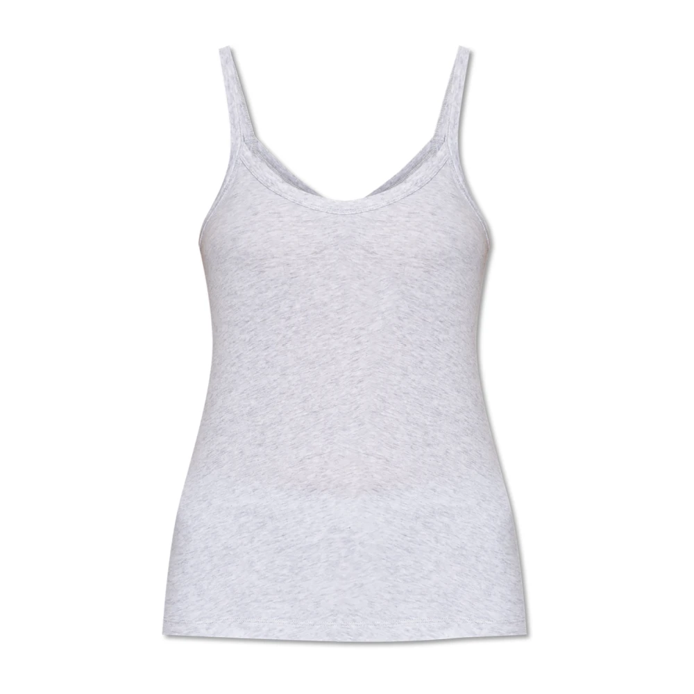 American Vintage Donna Grigio Top, L, New,