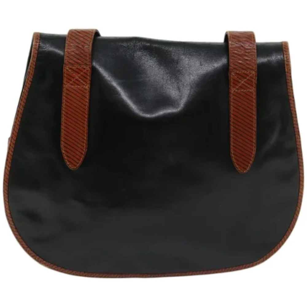 Valentino Vintage Pre-owned Leather shoulder-bags Black Dames