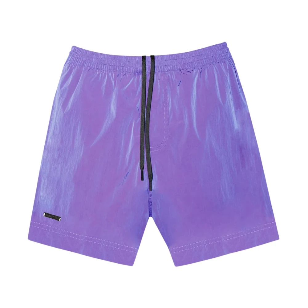 True Tribe Waterafstotende Mesh Shorts met Koord Purple Heren