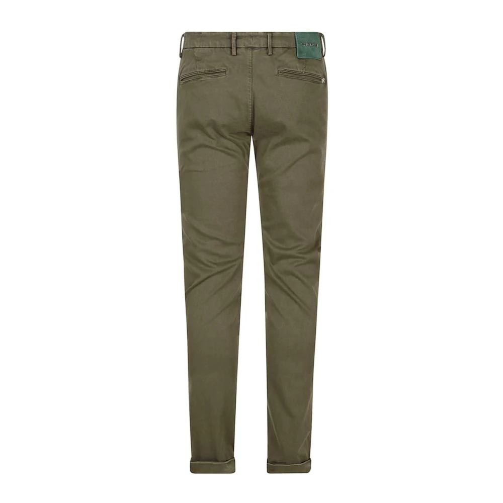 Tramarossa Stretch katoenen chino broek groen Green Heren