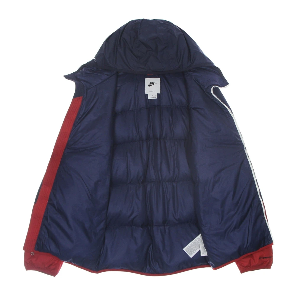 Nike Windrunner Hooded Donsjack Middernacht Marine Multicolor Heren