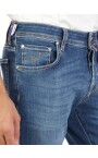 Jaqueta jeans croppd c barra desigual d