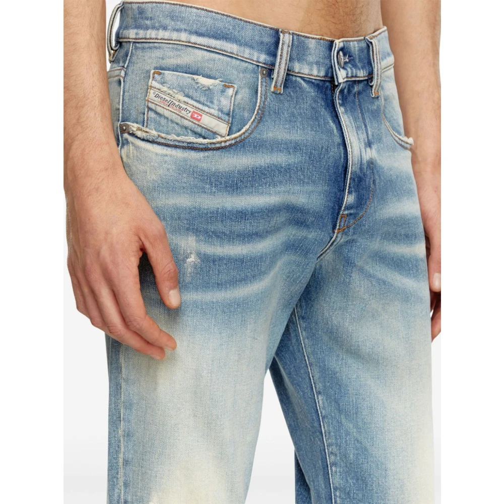 Diesel Blauwe Slim Fit Jeans Blue Heren