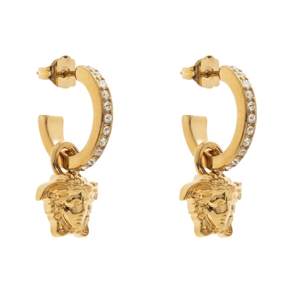 Versace Unisex Giallo - Orecchini A Testa Di Medusa - Accessories - One Size