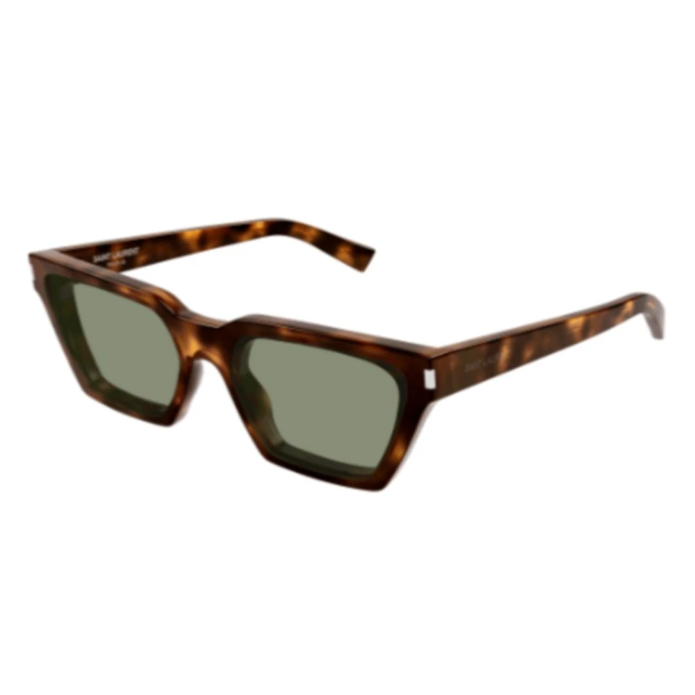 Saint Laurent Unisex Brown Calista Leather Shoulder Bag - Sunglasses - 57 Mm - Accessories