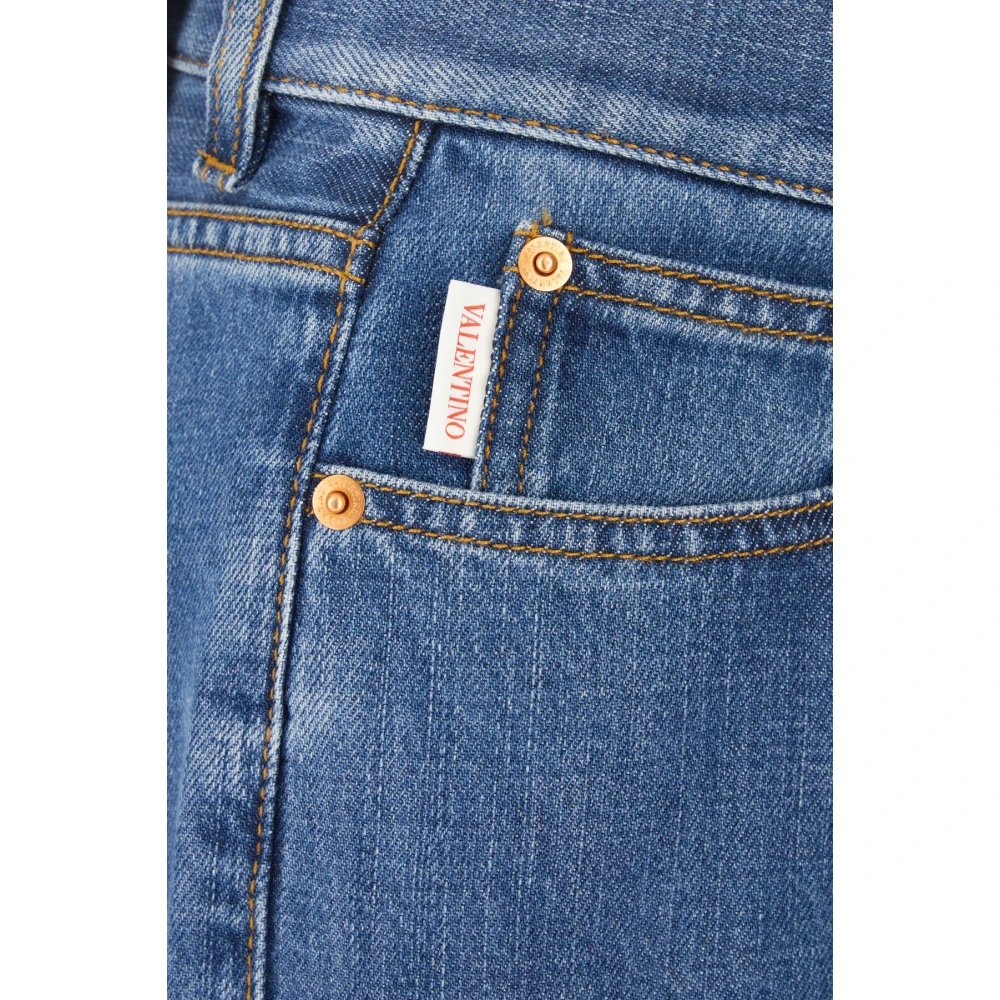 Valentino Garavani Klassieke Denim Jeans voor Dagelijks Gebruik Blue Heren
