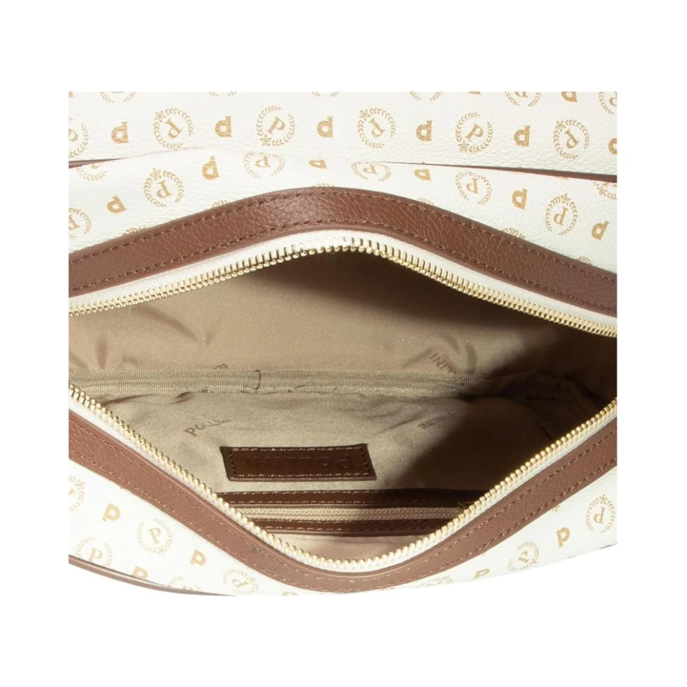 Pollini Heritage Schoudertas voor Vrouwen Brown Dames