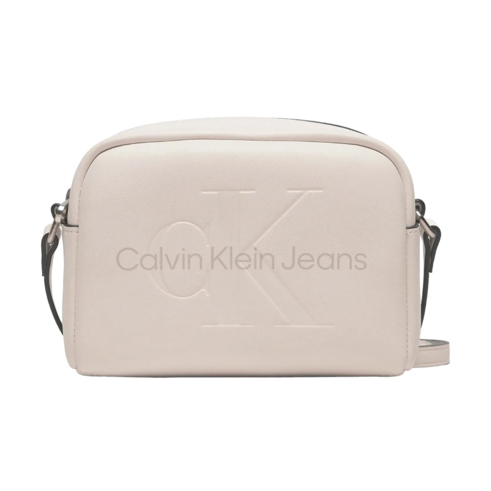Calvin Klein Jeans Roze Rits Tas Herfst Winter Vrouwen Pink Dames