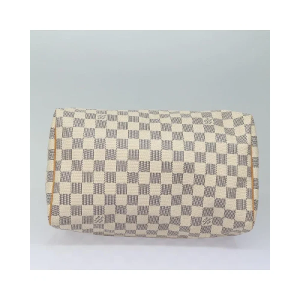 Louis Vuitton Vintage Pre-owned Canvas handbags Beige Dames