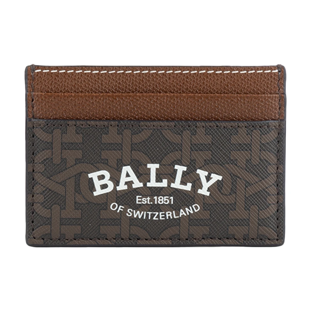 Bally Stijlvolle Portemonnee voor Mannen en Vrouwen Brown Heren