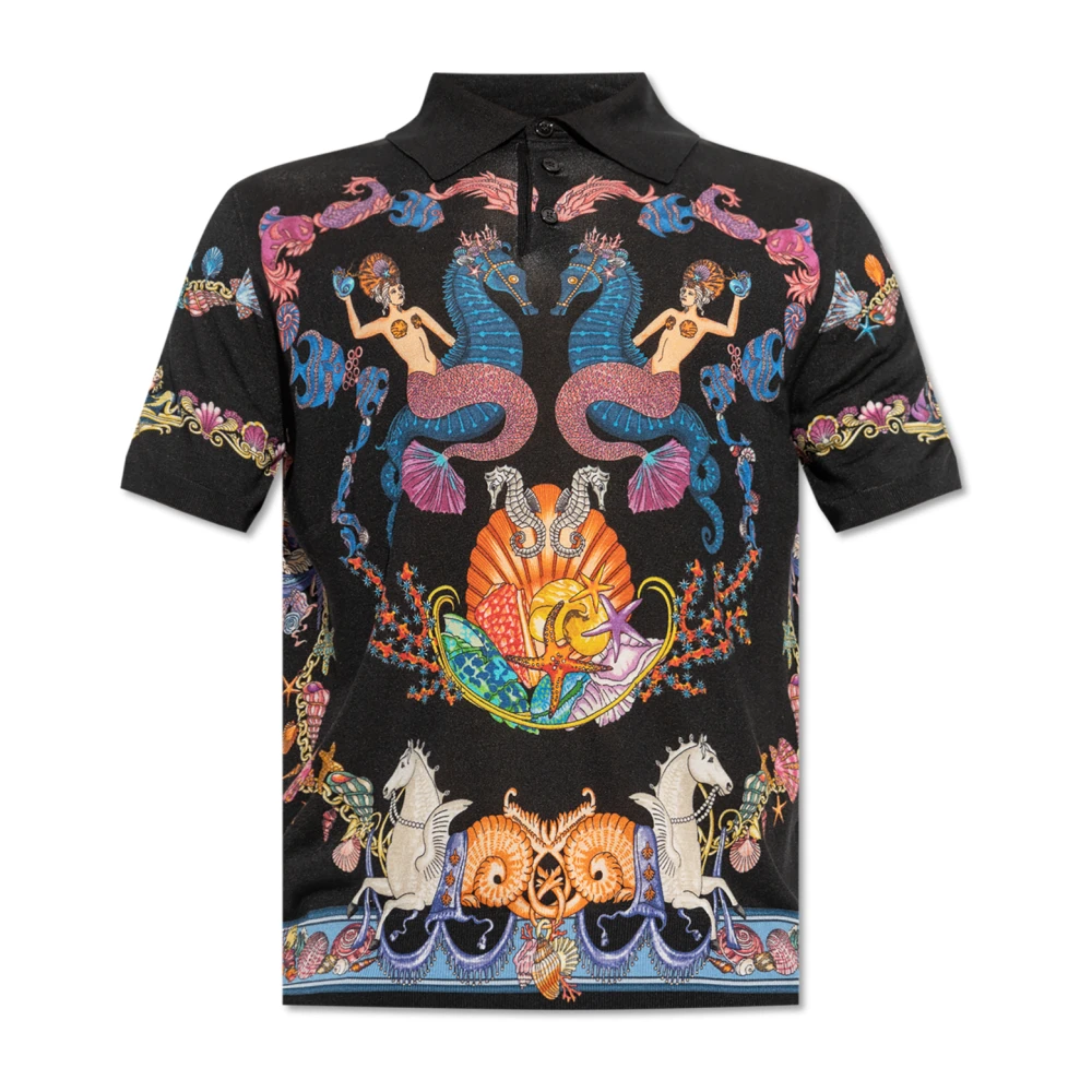 Tops > Polo Shirts - - Versace - Modalova