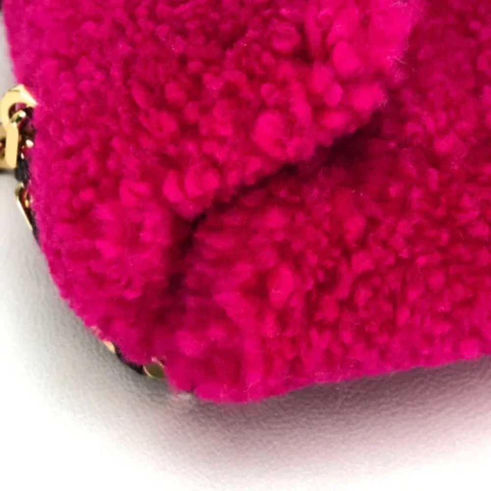 Fendi Vintage Pre-owned Canvas fendi-bags Pink Dames