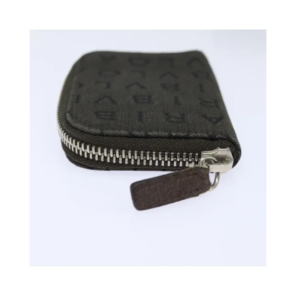 Bvlgari Vintage Pre-owned Canvas key-holders Brown Dames
