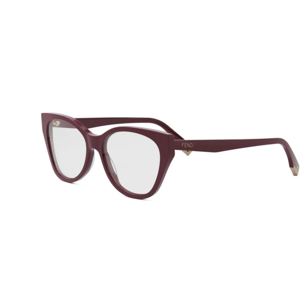 Fendi Women's Red Glasses, 54 Mm, Stylish Shoulder Bag