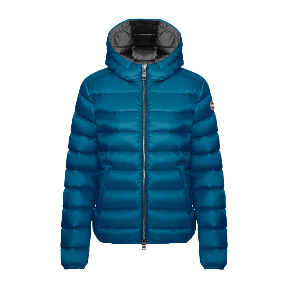 Colmar Blauwe Winterjas met Rits Blue Dames