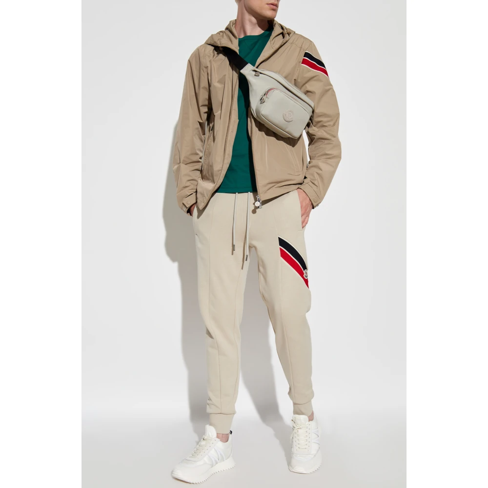 Moncler Jas Claut Beige Heren