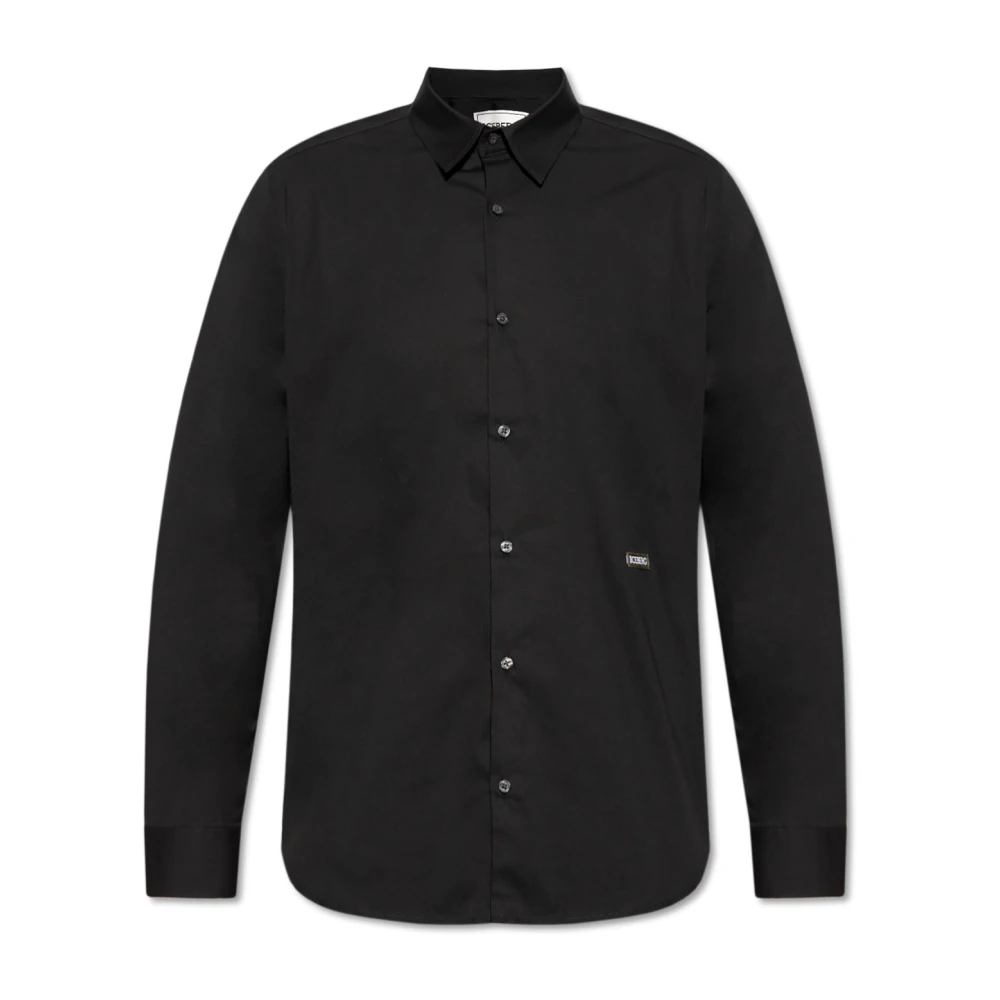 Iceberg Shirt met logo Black Heren