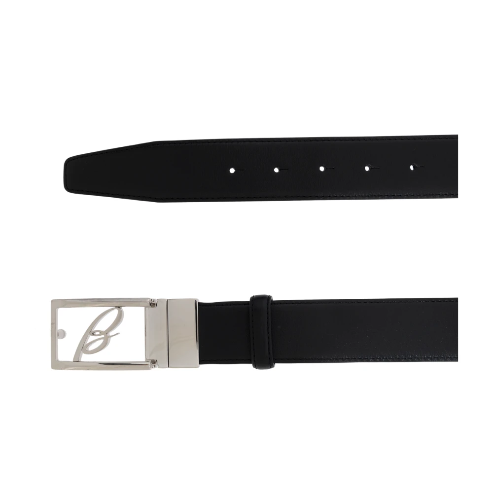 Brioni Omkeerbare riem Black Heren