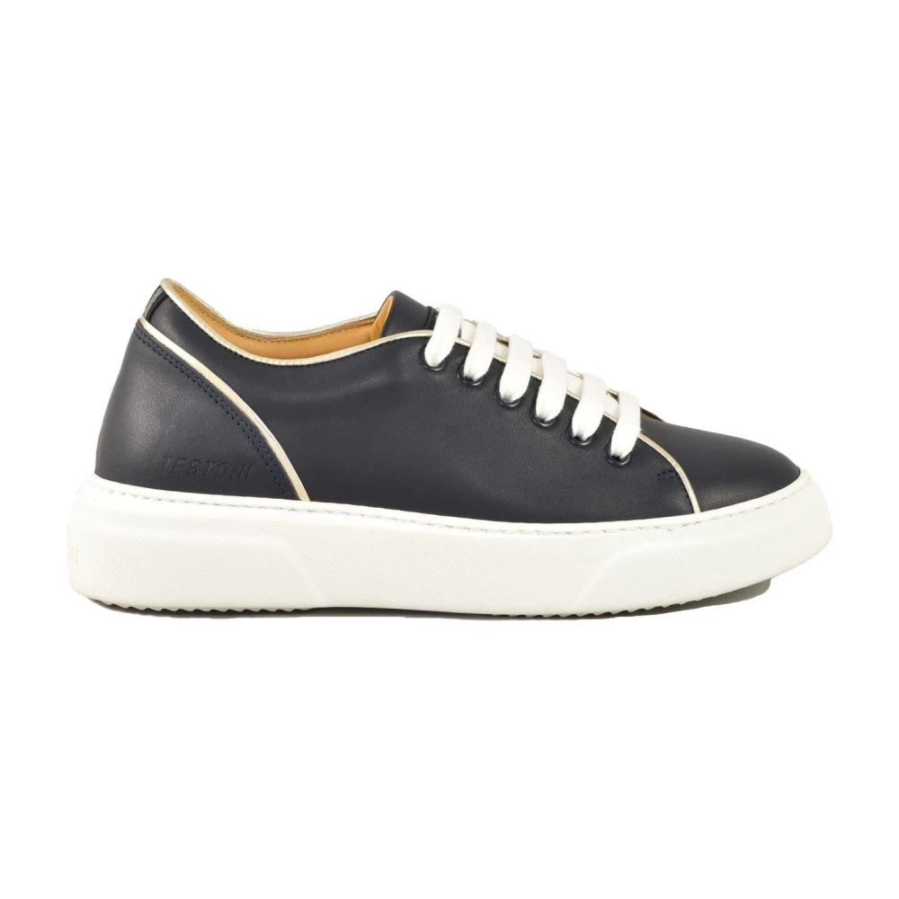 Testoni - Shoes > Sneakers - Blue - Testoni - Modalova