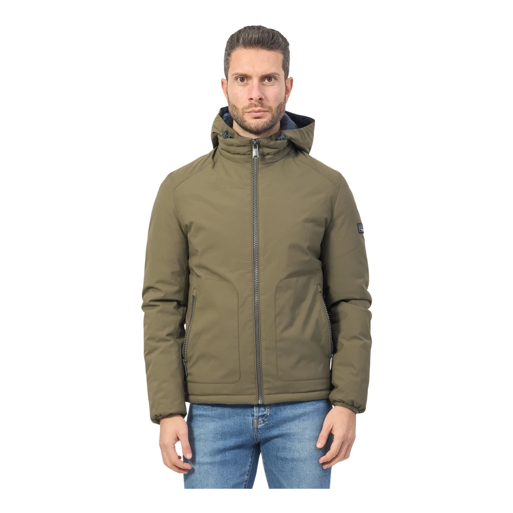 YES ZEE Groene gevoerde softshell jas Green Heren