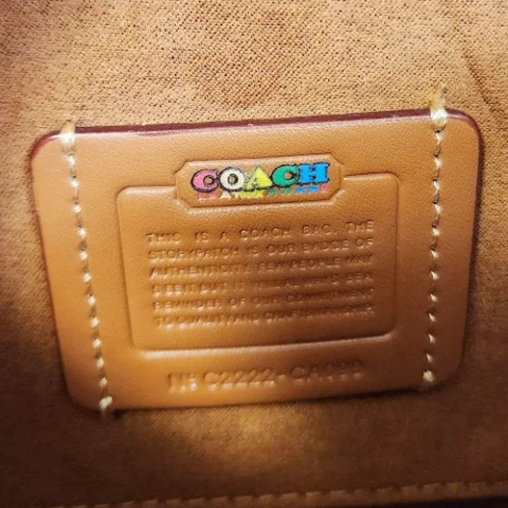 Coach Pre-owned Leather shoulder-bags Multicolor Dames