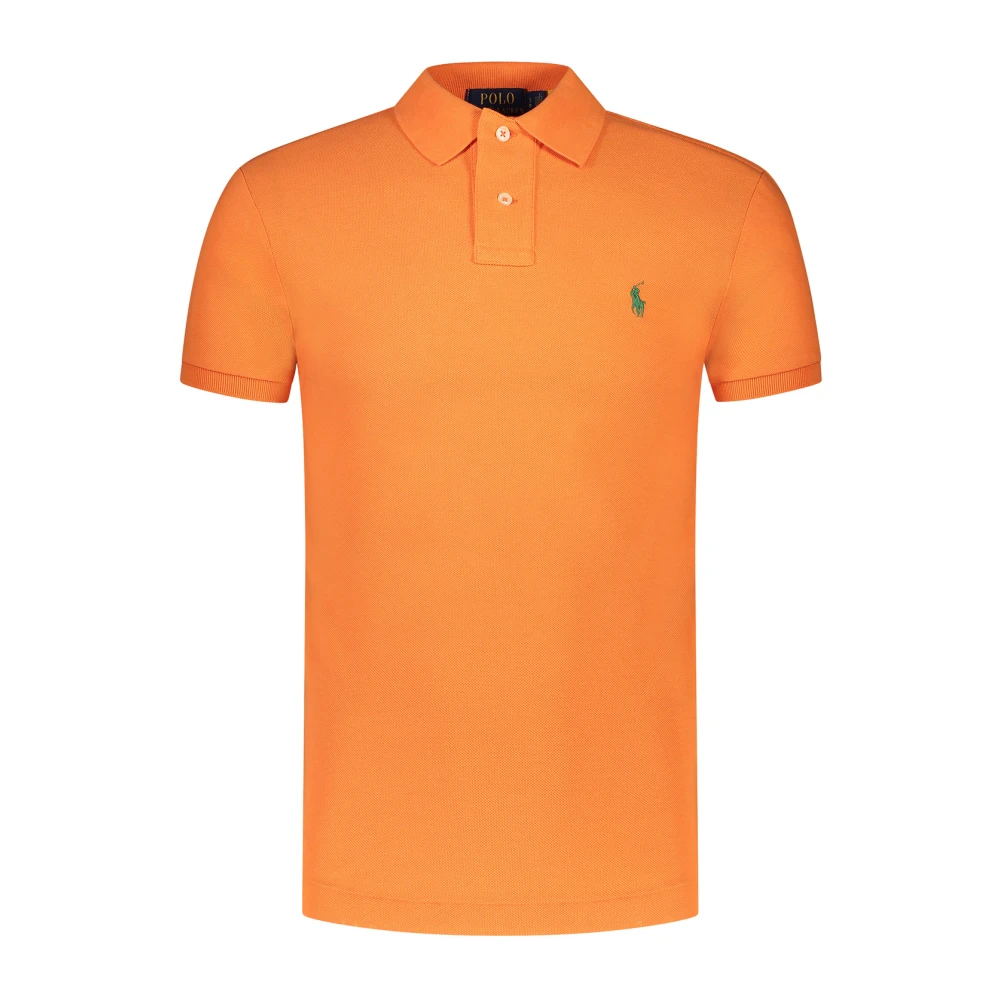 Polo Ralph Lauren Oranje Polo Shirt Ss23 Collectie Orange Heren