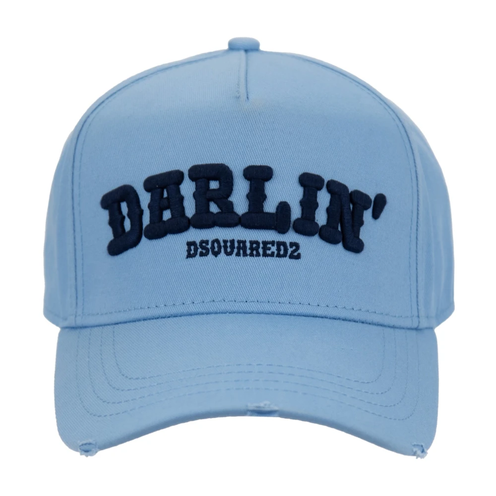 Dsquared2 Unisex Blau Baseball Cap