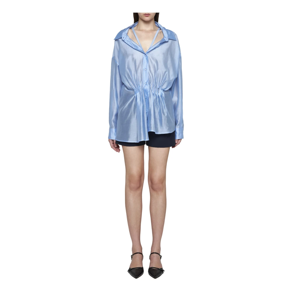Blanca Vita Stijlvolle Overhemden Blue Dames