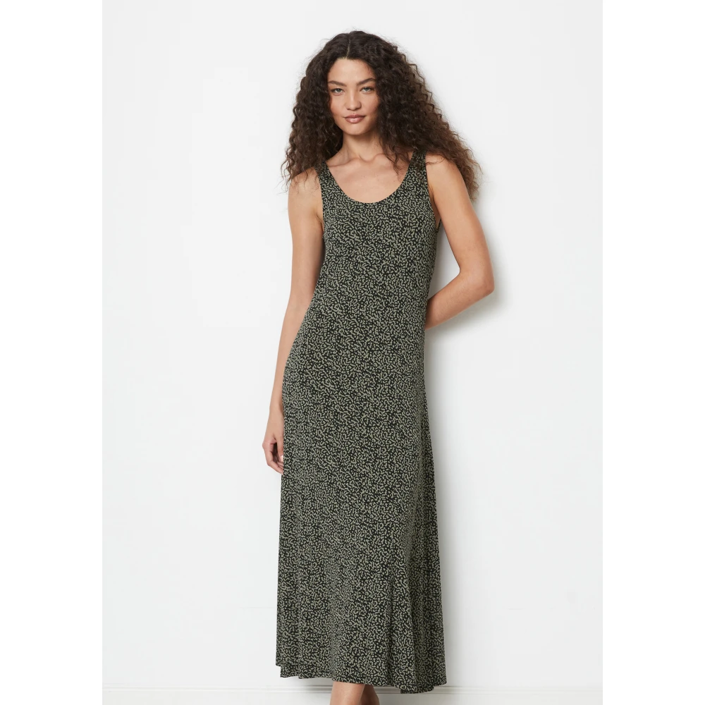 Marc O'Polo Mouwloze jerseyjurk met een all-over print Multicolor Dames