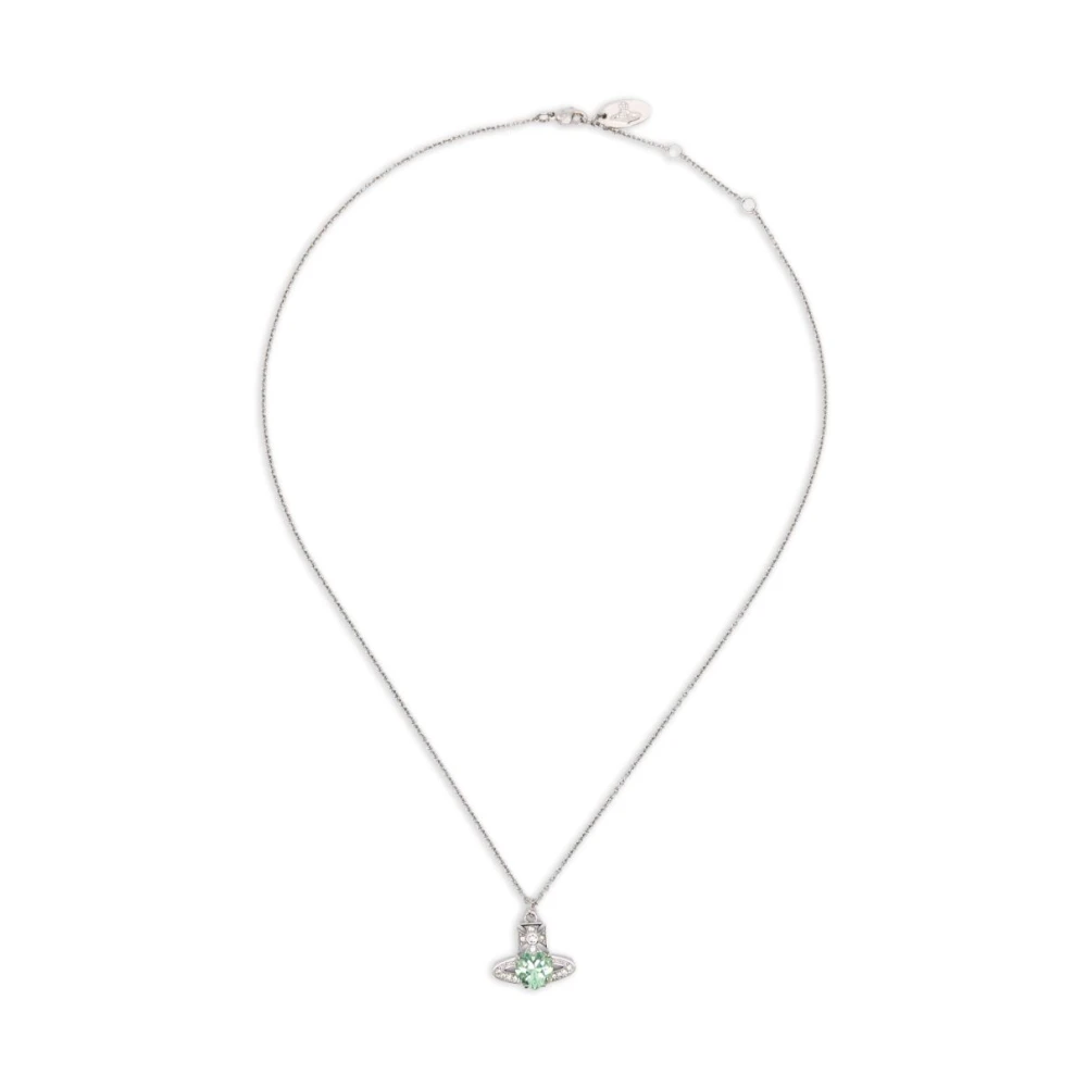 Vivienne Westwood Women's Gray Necklaces, One Size, Ariella Pendant Necklace