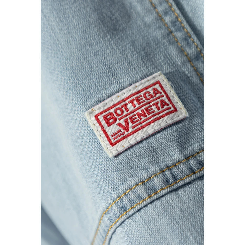 Bottega Veneta Loszittende denim broek Blue Heren