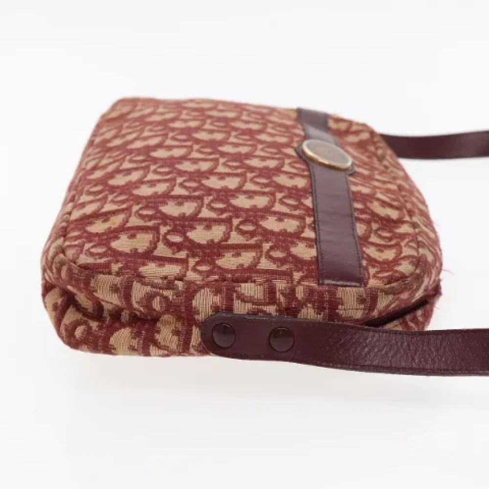 Dior Vintage Pre-owned Canvas dior-bags Red Dames