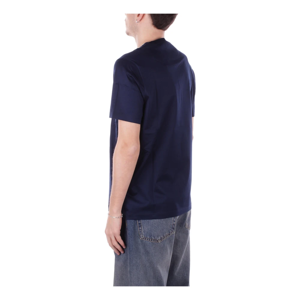 PAUL & SHARK Blauw Yachting Logo T-shirt Blue Heren