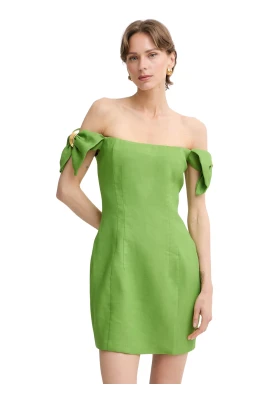 Off-the-shoulder Mini Dress