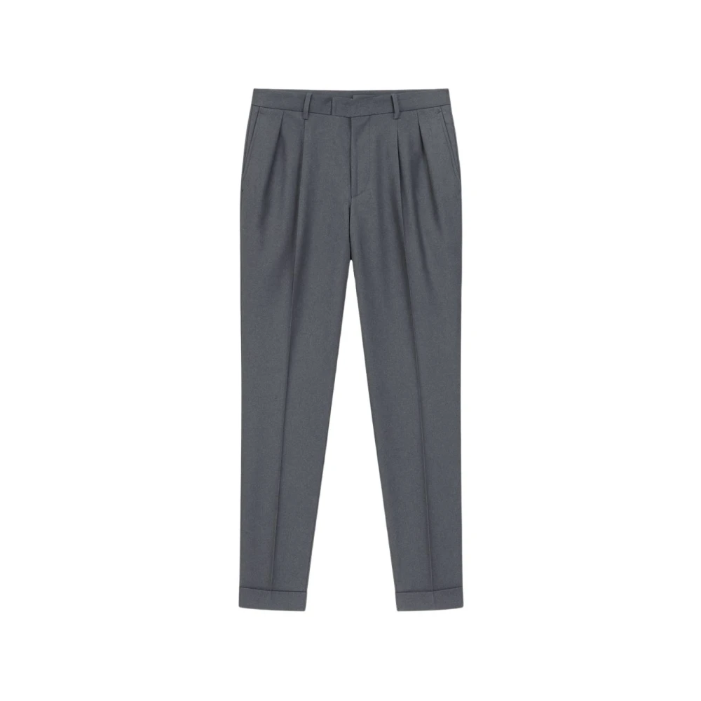 Pt Torino Men's Gray Suit Trousers, Xl, Master Trousers