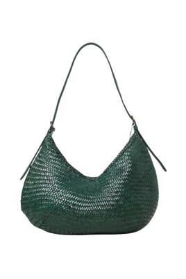 green-leather-crossbody-bag