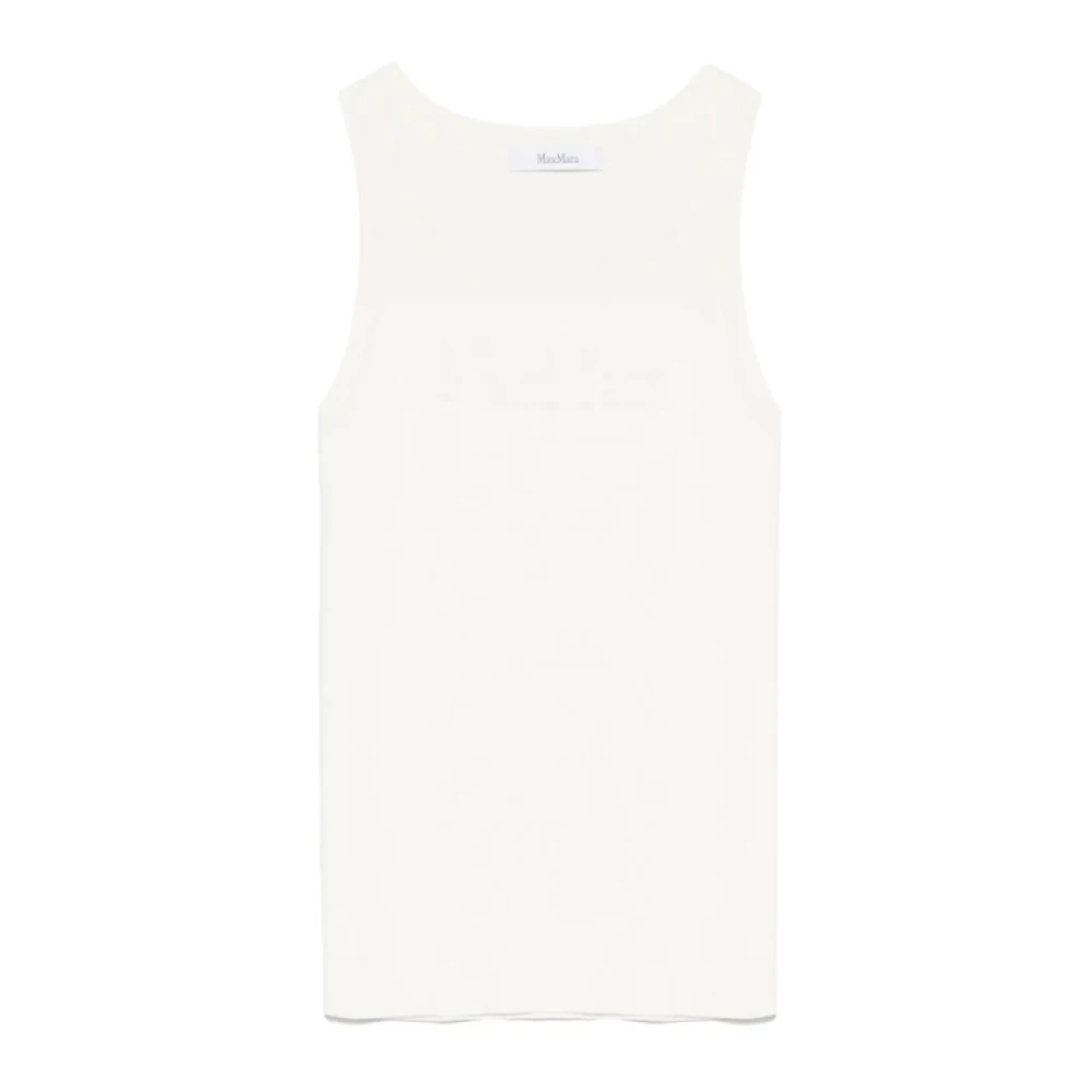 Max Mara Damen Weiß Oberteile, Mgröße: