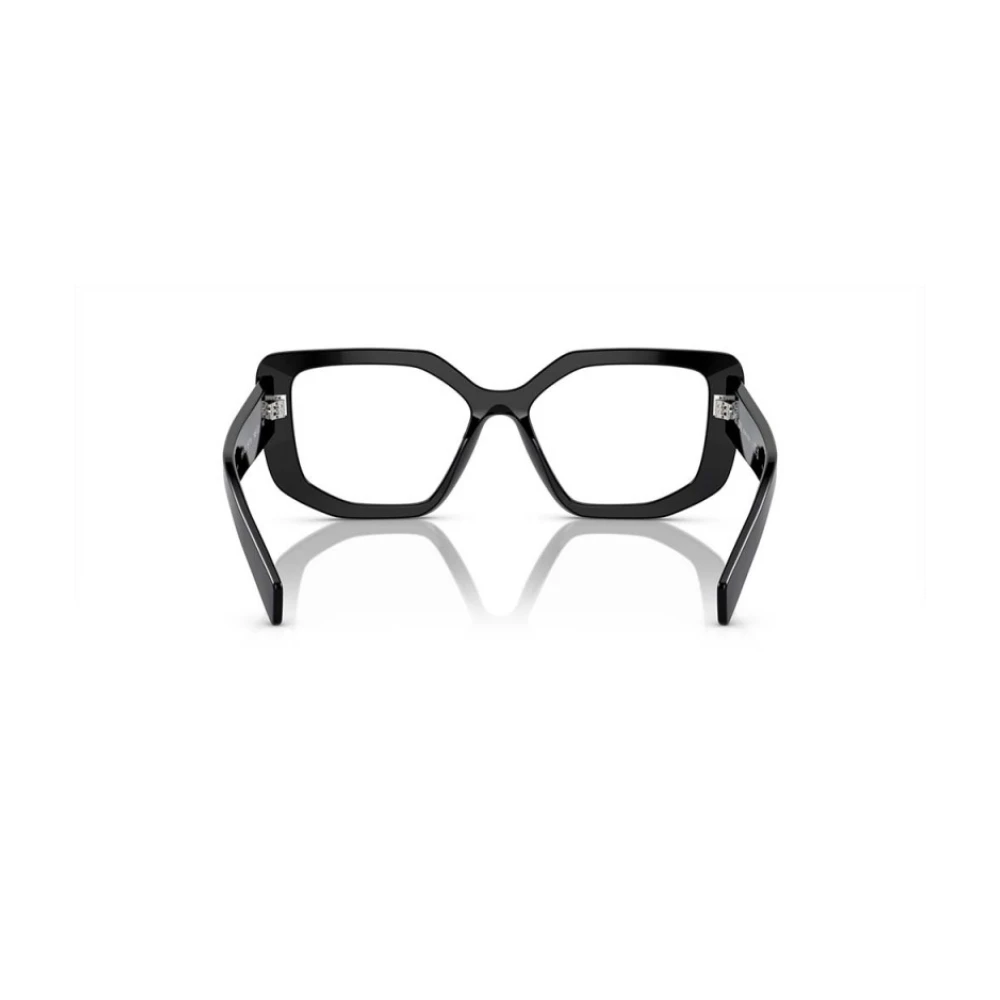 Prada Vlindervorm Zwarte Bril Black Dames