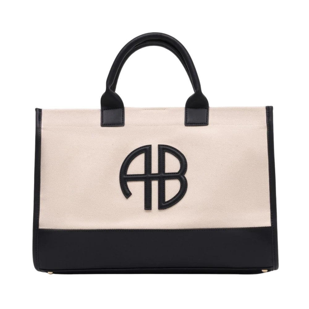 Anine Bing Women's Beige Medium Lara Shopper Bag - Shopping Bags - One Size - Bags