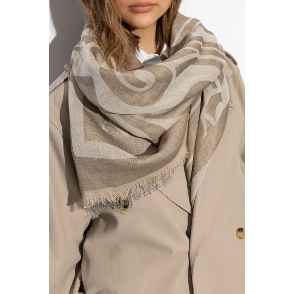 Max Mara Mia sjaal Beige Dames