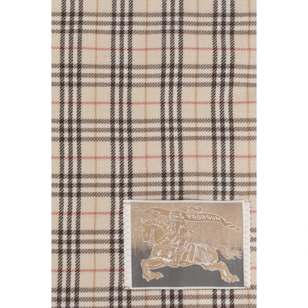 Burberry Wollen sjaal Beige Unisex