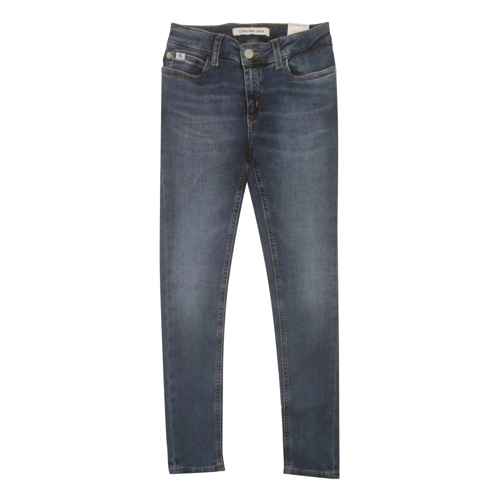 Calvin Klein Jeans Girls Blue Skinny Jeans - Jeans - 16 Y - Kids