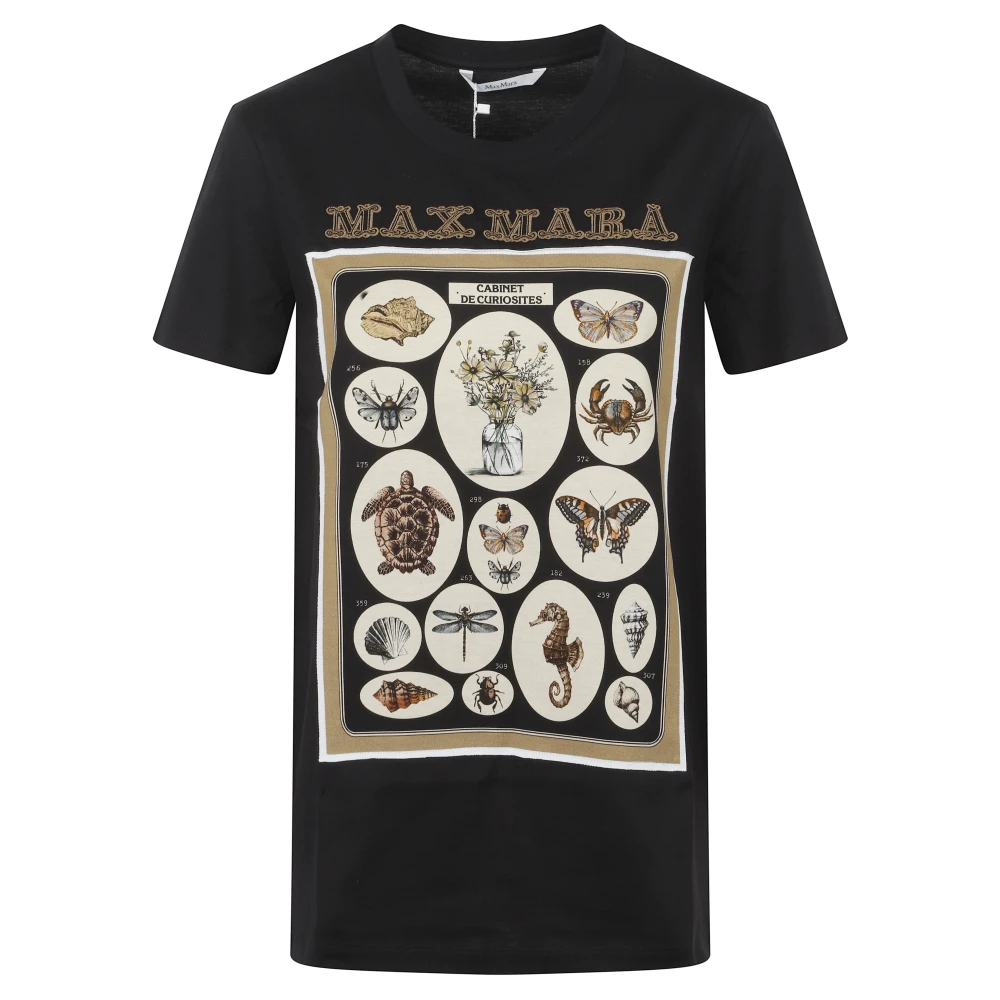 Max Mara Women's Black T-Shirts And Polos - T-Shirts - S - Tops