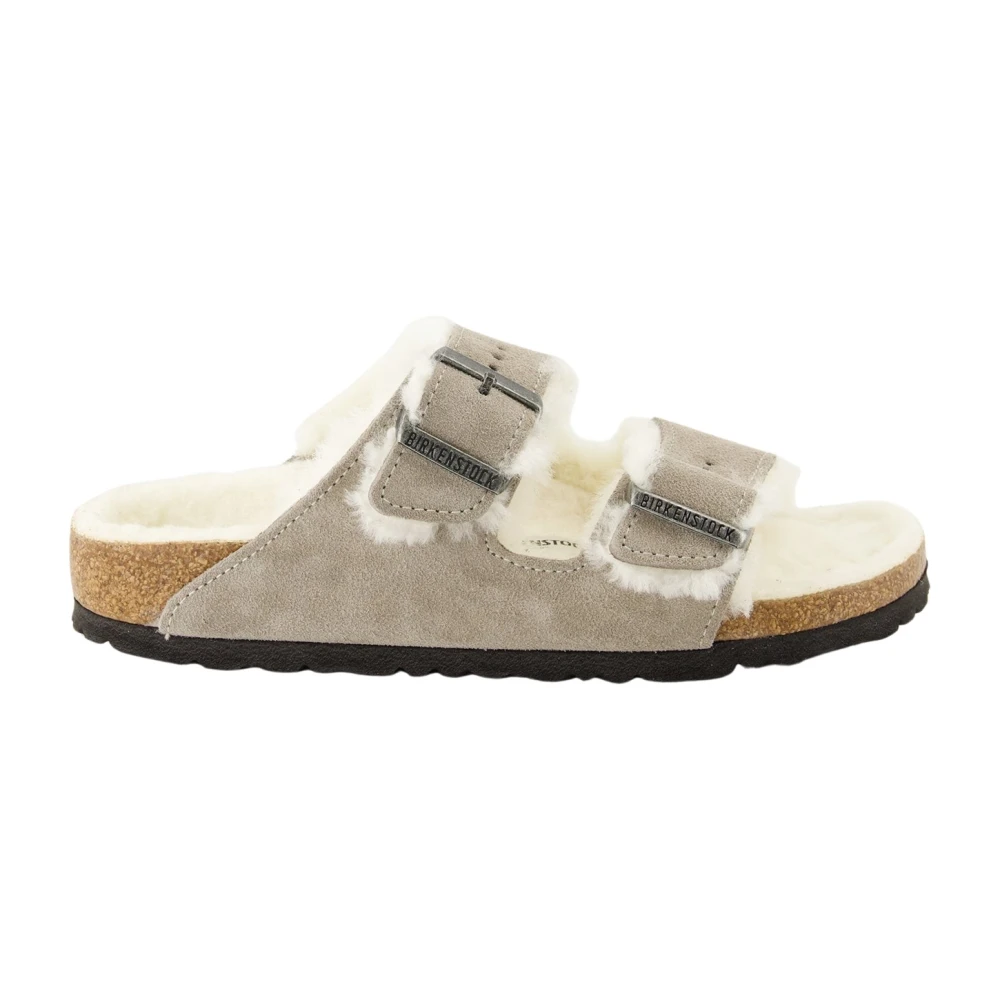 Birkenstock Päls Arizona Sandaler Höst-Vinter Kollektion 2024 Gray, Herr