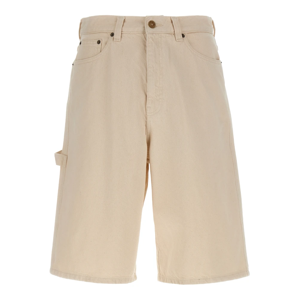 A.p.c. Men's Beige Westland Bermuda Shorts - Casual Shorts - Xl - Shorts