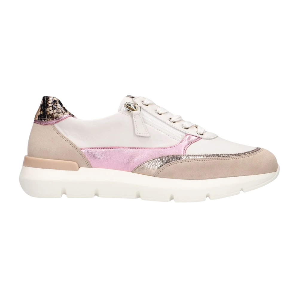 Hassia Bordeau Sneakers Dames Schoenen Wit