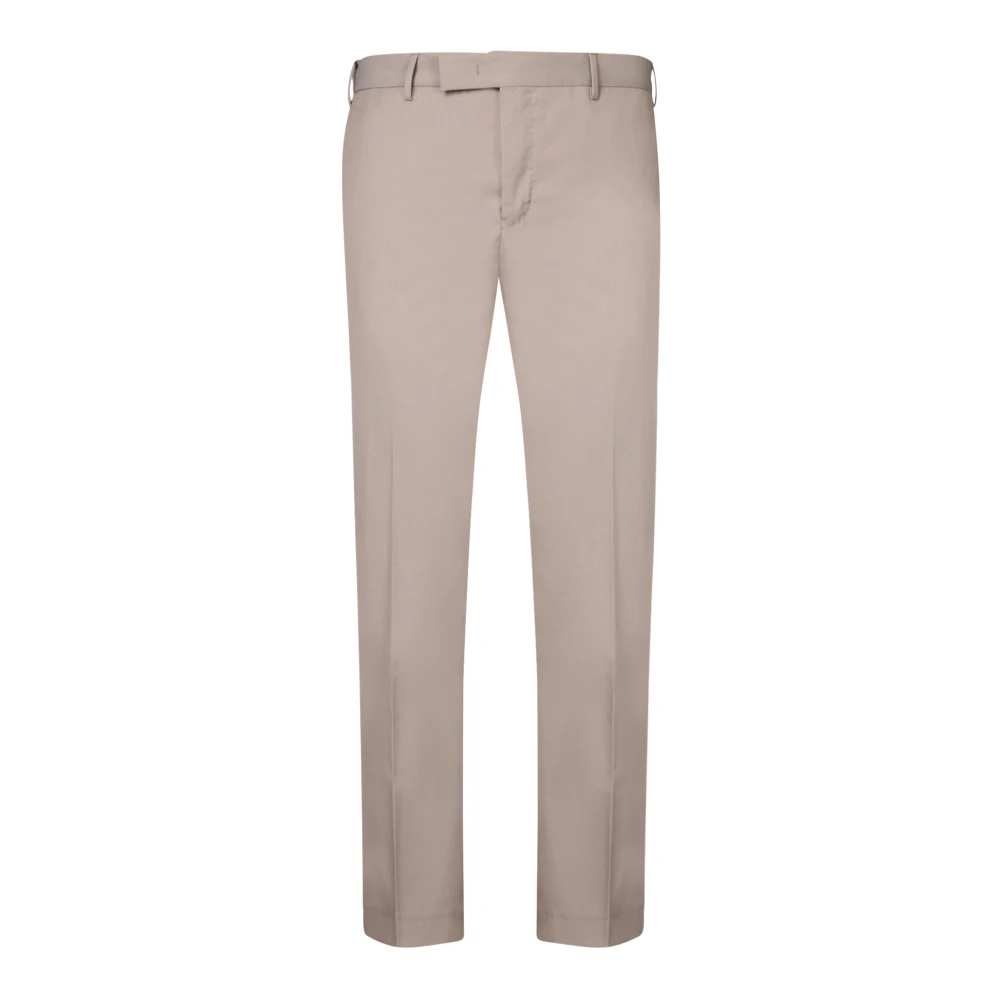 PT Torino Slim Fit Grijze Broek Edge Collection Gray Heren